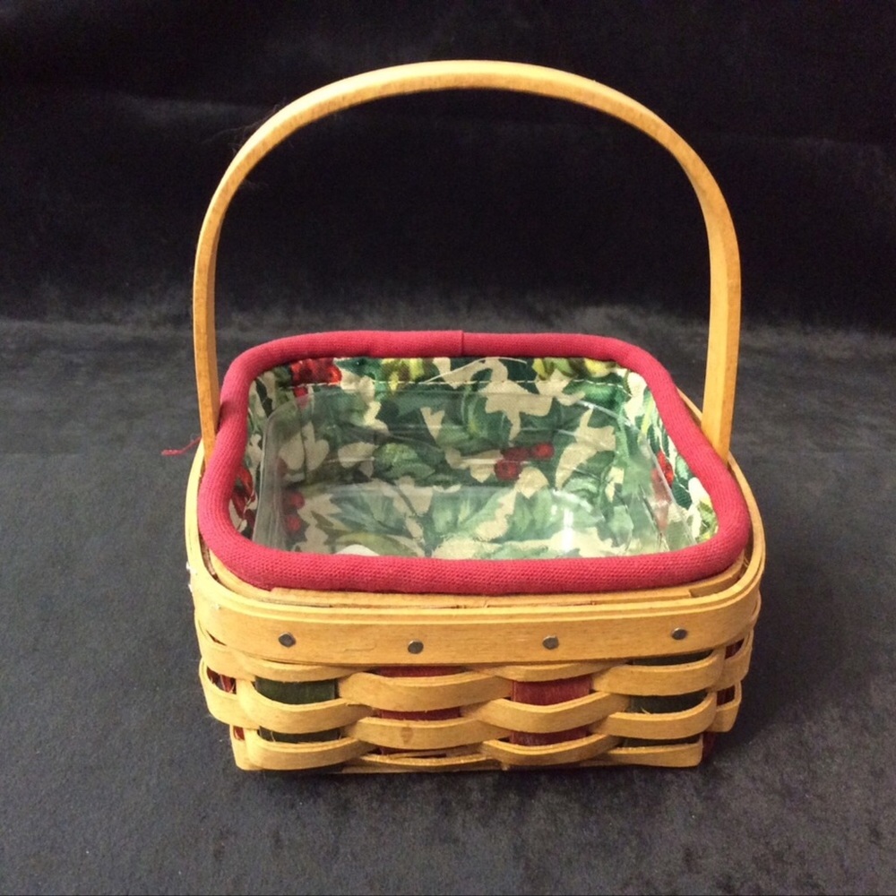 Longaberger Holiday helper basket 2003